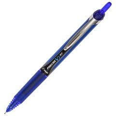 Pilot Precise V7 RT, 3 Pens With 4 Packs of Refills, Blue Ink, 0.7mm Fine Point