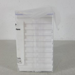 Thermo 265302 96 Well 0.4 ml Well Optical Bottom Plate PolymerBase White 10-Pack