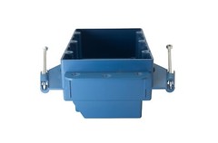 5PK 3-Gang Outlet/Switch Box New Work ETL Certified 44 Cu In 5 7/8″x3 – 3/4″x3″