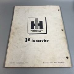 INTERNATIONAL FARMALL D-236 D-282 FUEL SYSTEM SERVICE SHOP REPAIR MANUAL GSS1010