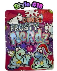 3.5g Mylar Bags Resealable Smell Proof Packaging Bulk 16-128 Pack Options