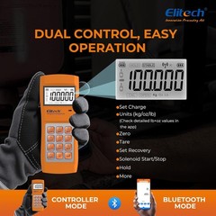 Elitech LMC-210 Wireless Refrigerant Electronic Charging Weight Recovery Scale