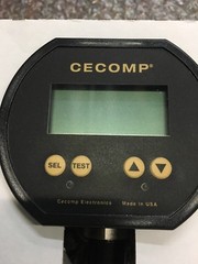 CECOMP Electronics Model F16DA400INH2OVAC 0-400.0 INH2OVAC Digital Pressure Gaug