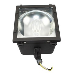 NSI FLM70SQ MEDIUM FLOOD LIGHT 70W HPS WALLPACK OUTDOOR LIGHT LIGHTING FIXTURE