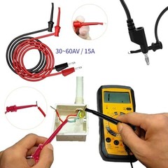 Multimeter Test Lead Kit with Soft Case and Back Probes