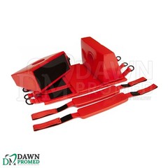 Emergency Spine Board Head Immobilizer Backboard For Rescue EMS / EMT Lifeguard