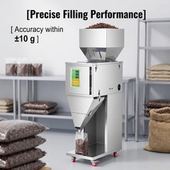 Particle Filling Machine, 0.1-2.2 lbs/10-1000g, Automatic Filler Machine