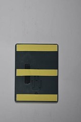 EXIT Sign with Tactile Graphic(Black,6×9)-REF24-1027