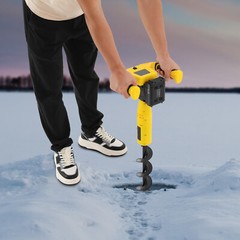 Cordless Electric Post Hole Digger 20V Earth Auger Hole Digger 2000mAh Battery