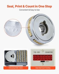 Continuous Bag Band Sealing Machine 0.24-0.47 in Seal Width Vertical Band Sealer