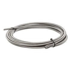 Drain Cleaning Cable, 5/16 In. x 25 ft. 8 mm x 7.6 m, Silver