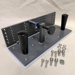 Knife Jig 10″ x 2.5″ with Handles, D-D Work Rest Made in USA