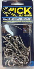 Quick Hanger—Open Screw Eyebolt—20pc Stainless Steel—NEW—SHIPS IN 24 HOURS—
