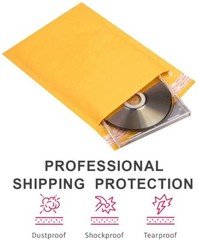 Kraft Bubble Mailers Padded Envelopes Any Size & Quantity Self Seal Shipping Bag