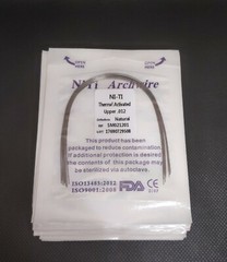 Dental Orthodontic Thermal Activated Niti Wires Round Arch Wires Natural Form