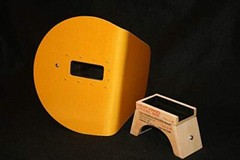 The Original Pancake Welding Hood Helmet w/ Strap – Right Handed