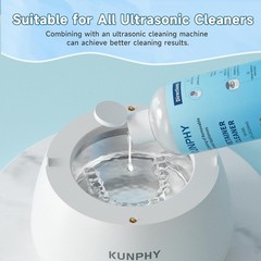 Ultrasonic Retainer Cleaner – 250ml Alcohol-Free Solution for Dental Hygiene