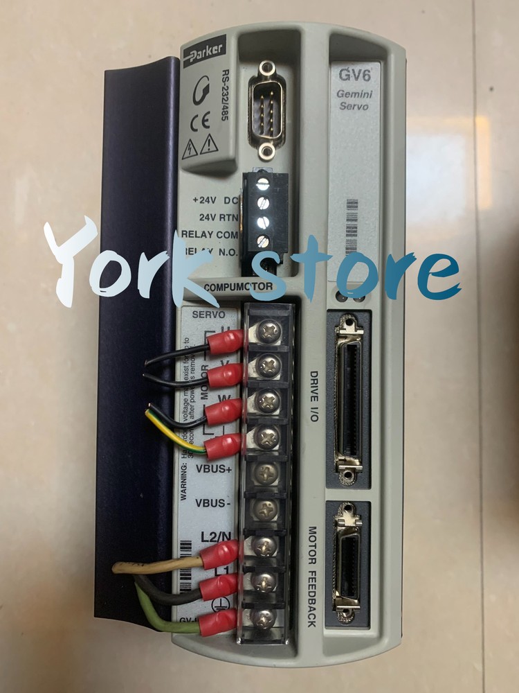 1PC USED PARKER GV6-U6E-NK 1.8KW Net Weight 2.3KG ke 120 days warranty