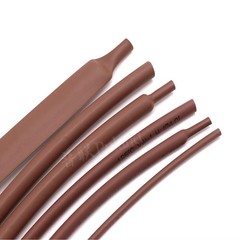 2:1Heat Shrink Tubing Brown- 1mm 1.5mm 2mm 2.5mm 3mm – 50mm Cable Heatshrink