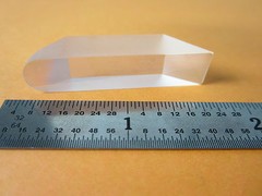 OPTICAL PRISM RECTANGULAR LASER OPTICS BIN#6V-06