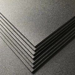 Pack of 2 ABS Plastic Sheet Black Plastic Sheet 8 x 12 x 18 Thick (3mm) Rigid Mo