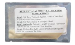Nutrient Agar Kit- Yields 10, 100mm Petri Dishes – FREE SHIPPING!!!