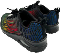 Skechers Women’s 108072BKMT Composite Toe Shoes Memory Foam size 7