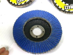 10 COUNT TRU-MAXX FLAP DISC 4-1/2X7/8 T27 HIGH PERFORMANCE STAINLESS RPM 13300 1