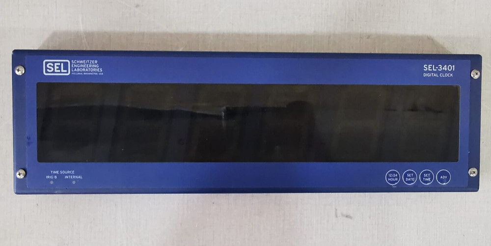 SEL-3401 DIGITAL CLOCK PANEL CONTROLLER – W/O ANY ACCS.