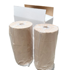 10 Pack Reinforced Water Activated Kraft Gummed Tape 2.75” x 450 ft – FREE SHIP