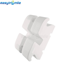 Easyinsmile Dental Ceramic Orthodontic Brackets Clear Roth/MBT 022 20pcs/kit