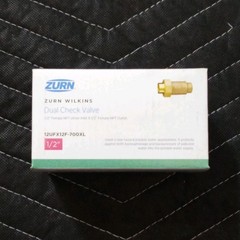 Zurn Wilkins 700XL Dual Check Backflow Preventer Valve 1/2″ 12UFX12F-700XL