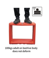 BeeHive Plastic Langstroth Size – 2 layers INSULATED Plastic (OPEN BOX)