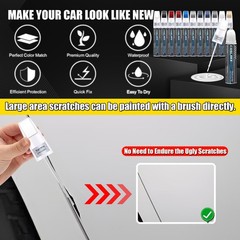 Car Touch Up Paint(Billet Silver Metallic(PSC/JSC)) for Dodge Ram