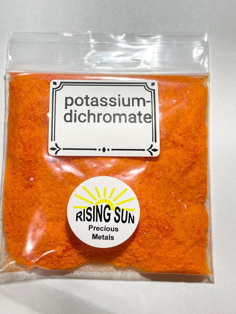 25g Potassium Di Chromate Lab Grade 99+% Purity Electroplating