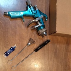 BINKS MACH 1SL PRESSURE PAINT SPRAY GUN HVLP