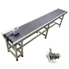 Industrial PVC Conveyor Belt 9.84 ft Length 19.6″ Belt Width Loading 55LBS(25KG)