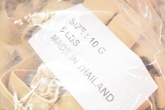 Dykema Rubber 79708 Size 10 G Rubber Bands 25 Lbs Bags Beige Made In Thailand