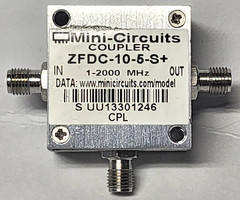 Mini-Circuits ZFDC-10-5-S+ Directional Coupler 1-2000 MHz 50Ω