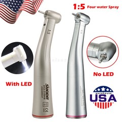NSK Ti-MAX X95L Type Dental 1:5 (Fiber Optic) Contra Angle Handpiece LED Turbine