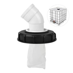 45° IBC Tote Tank Cover with Filter Tank Cap Ton Barrel Filter Lid Cover