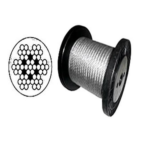 Vinyl Coated Wire Rope Cable 1/16 – 1/8 7×7 : 100, 200, 250, 500, 1000, 2500 ft