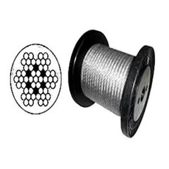 Vinyl Coated Wire Rope Cable 1/16 – 1/8 7×7 : 100, 200, 250, 500, 1000, 2500 ft
