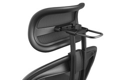 Atlas The Best Headrest for the Herman Miller Aeron Chair – Graphite Remastered