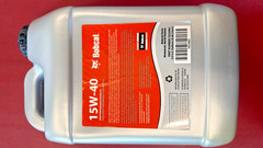 Bobcat Engine Oil 15W40 CJ-4. 2 x 2.5 Gallon – Total of 5 Gallons