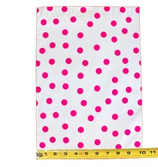 Hot Pink,Teal,Purple,Blue Polka Dot Flat Poly Shipping Mailers 10×13, 6×9, 12×15