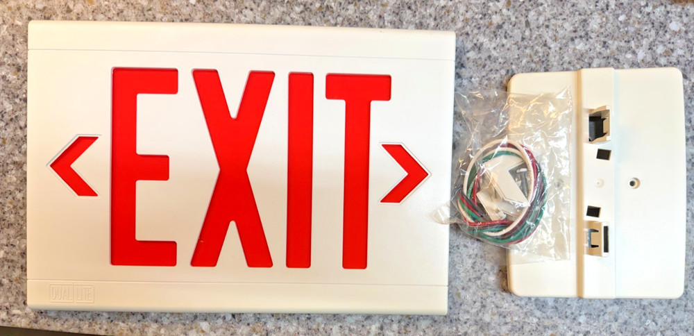 Liteforms Collection LX Series LED Exit Signs Dual Lite