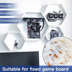 50 PCS Circuit Board Plastic Standoffs Mounting Hardware Motherboard Standoff