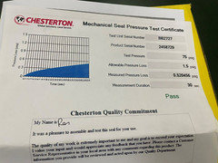 Chesterton 255G-30 Dual Cartridge Seal (Shaft Size 3.750) New In Box
