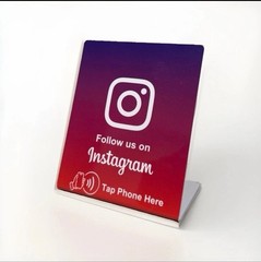 🇺🇸 NFC INSTAGRAM STAND One TAP straight to INSTAGRAM US SELLER! google review